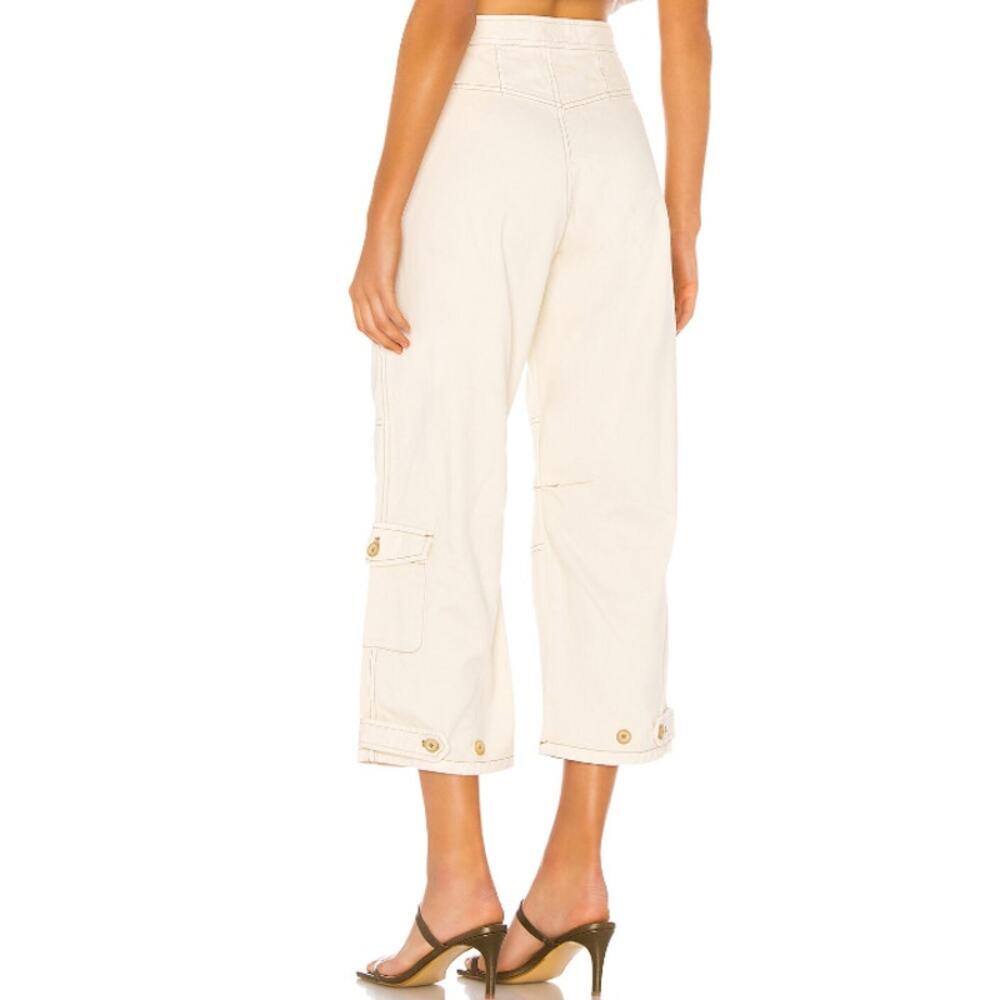 Free People Misty Road Pants-White In Ivory Size 4 View 2